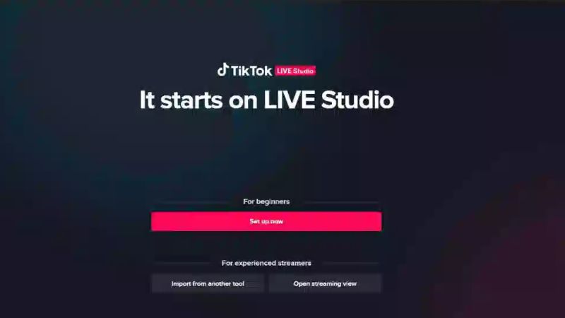 Pasos para realizar una transmisión en TikTok