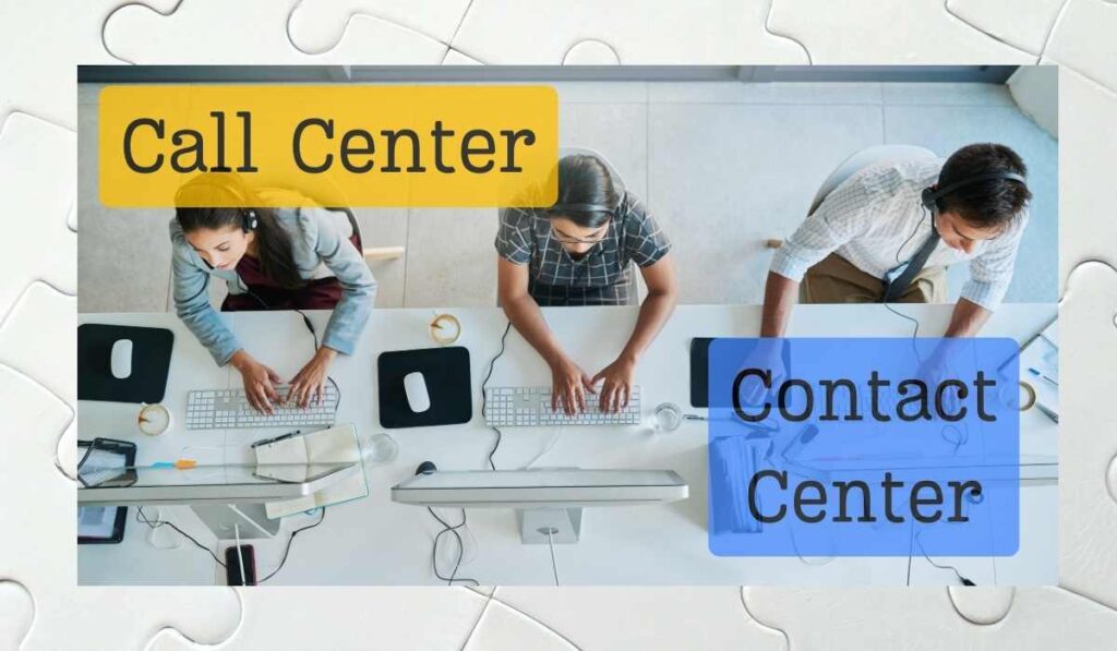 Diferencia Call Center y Contact Center