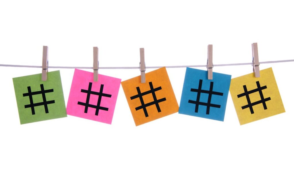 Hashtags de Twitter