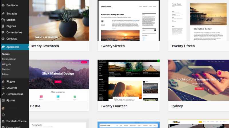 Las mejores plantillas de WordPress gratis: portfolios