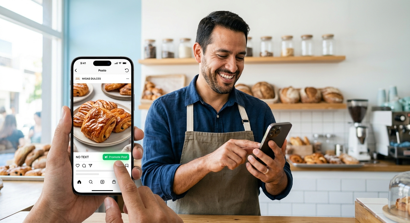 Clientes por WhatsApp usando Facebook e Instagram para crecer
